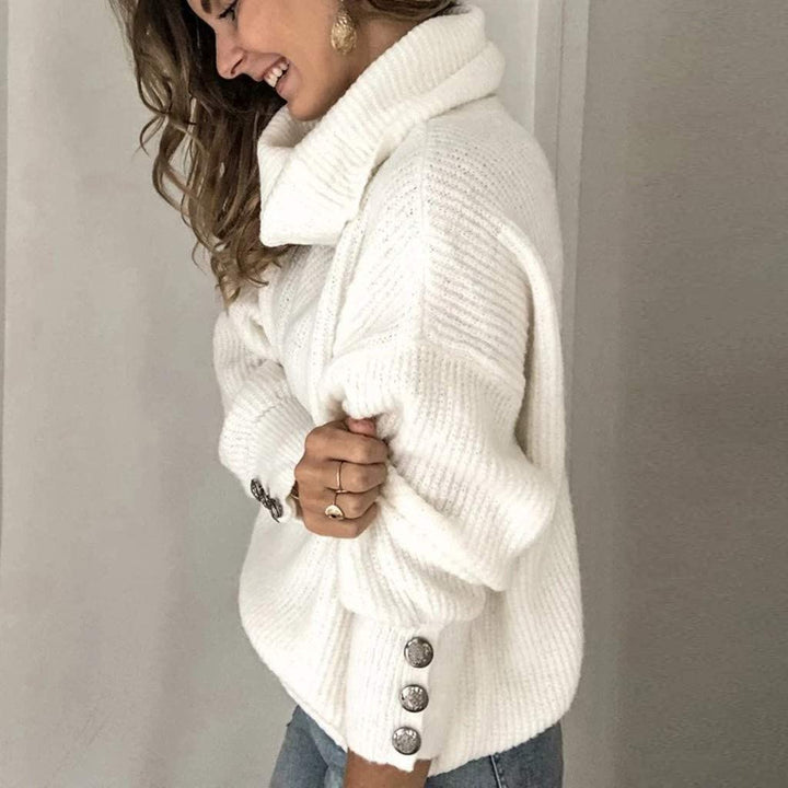 Damen leichter Rollkragenpullover 3