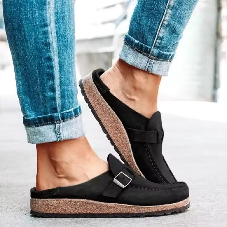 Damen orthopädische Slip On Loafer 1