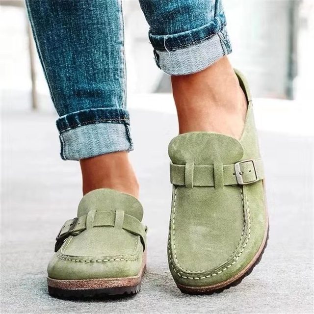 Damen orthopädische Slip On Loafer 4