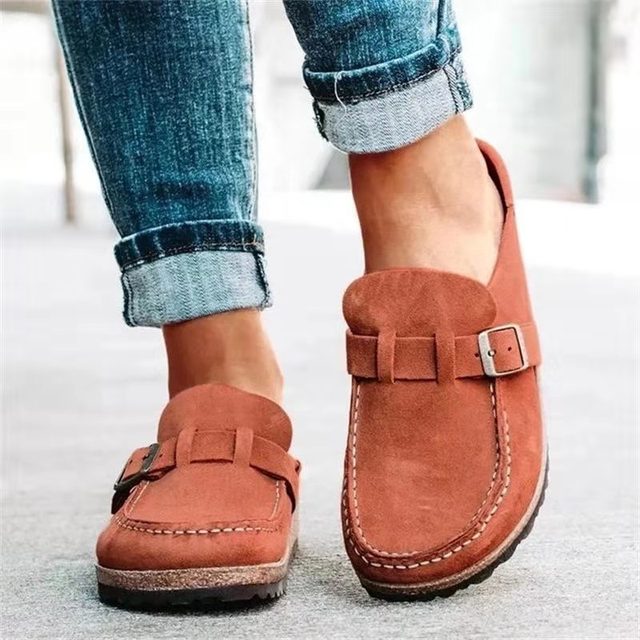 Damen orthopädische Slip On Loafer 5