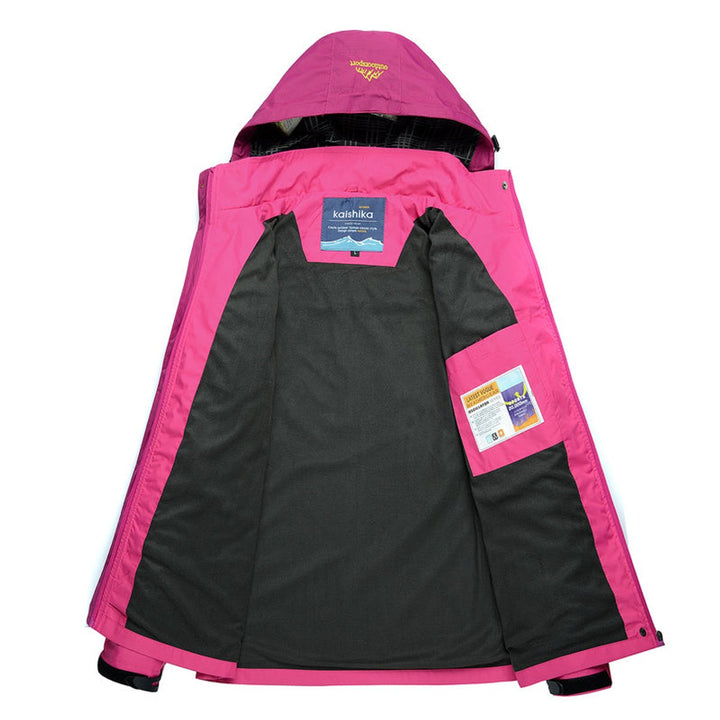 Damenjacke – Wasserdichte Outdoor-Shelljacke Mit Kapuze, Leicht, Wind- Und Regenschutz, Für Aktive Frauen 2