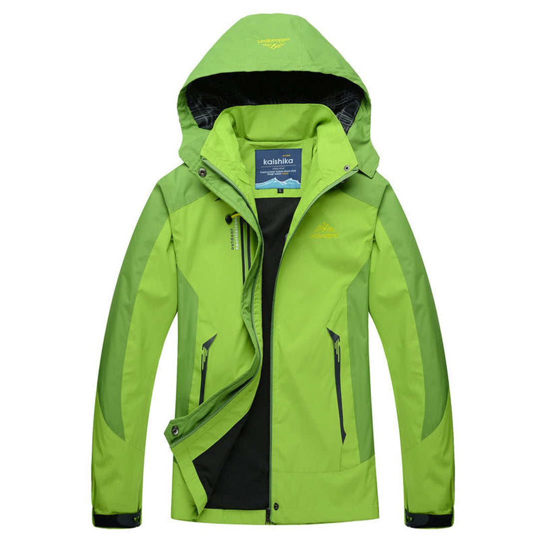 Damenjacke – Wasserdichte Outdoor-Shelljacke Mit Kapuze, Leicht, Wind- Und Regenschutz, Für Aktive Frauen 3