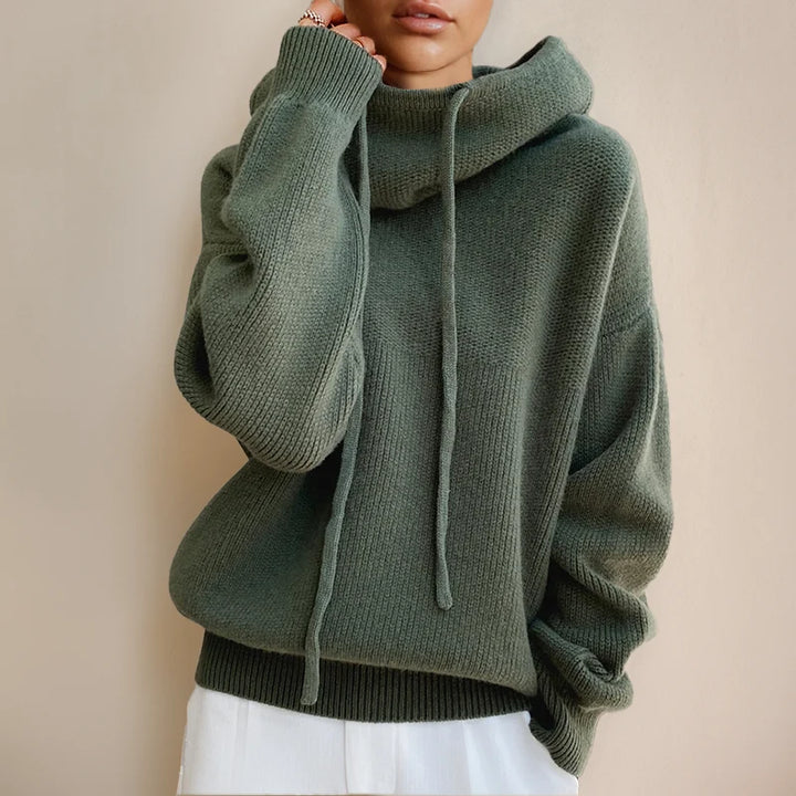 Damenpullover Langarm Warm und Elegant für Herbst und Winter - Modischer Rollkragenpullover für Damen 0