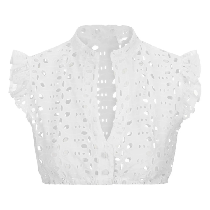 Dirndl Bluse Spitze im Traditionellen Trachtenstil für Damen – Elegante Dirndlbluse Langarm für Feste und Anlässe 0