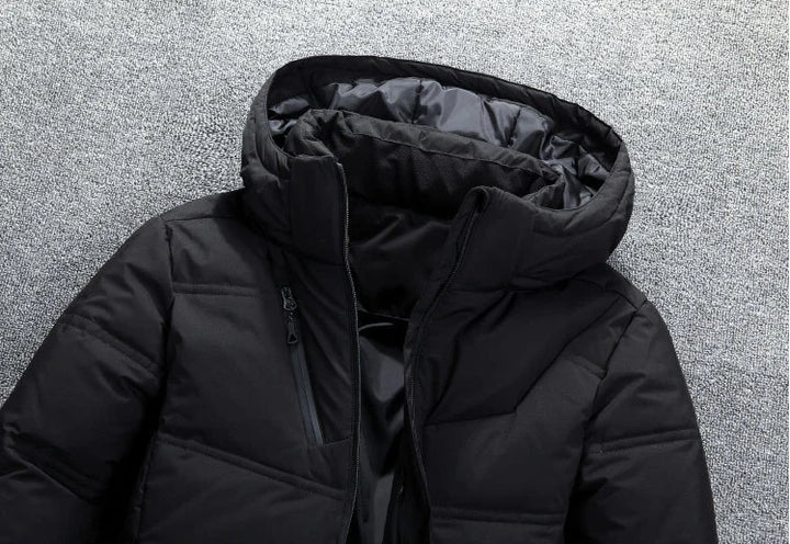 Drune - Extra warme abnehmbare Winterjacke mit Kapuze 1