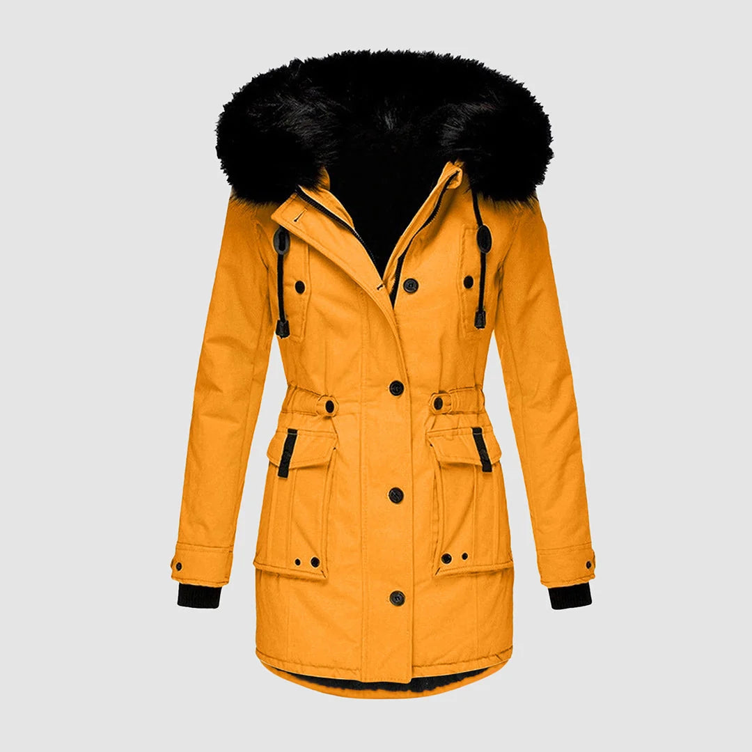 Drune - Wasserdichte Winterjacke mit Kapuze für Damen 0