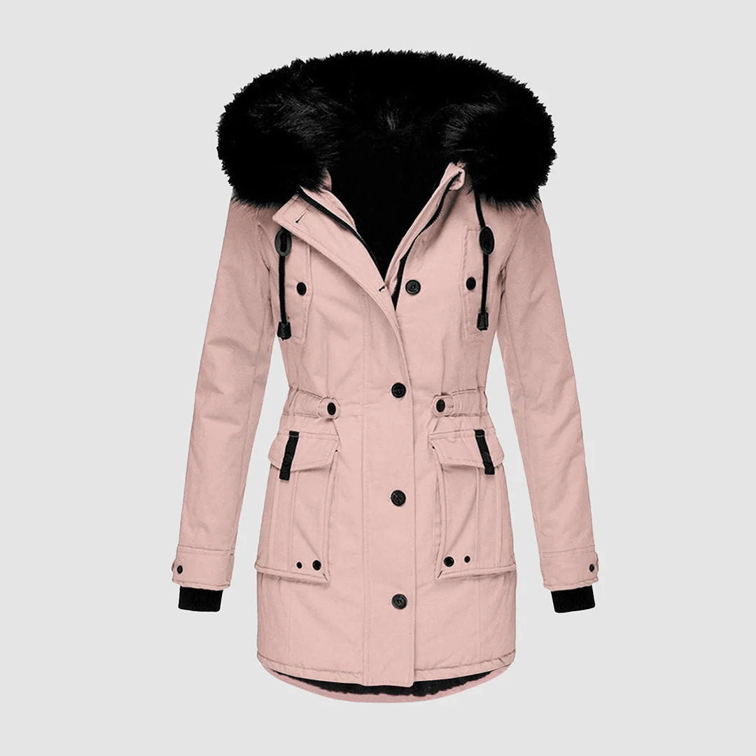 Drune - Wasserdichte Winterjacke mit Kapuze für Damen 11
