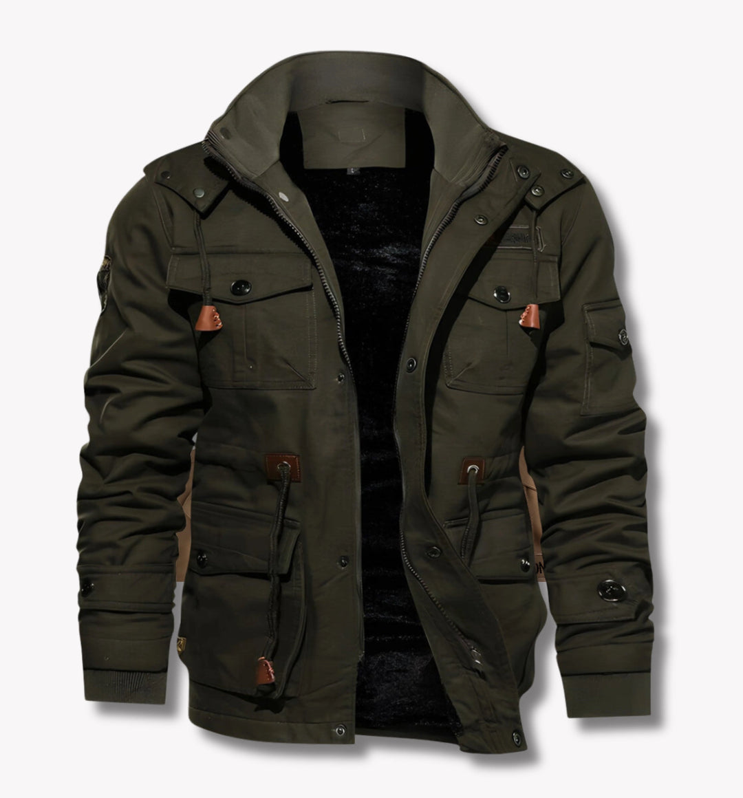 Drune | Hansen Mehrere Taschen Herrenjacke 0