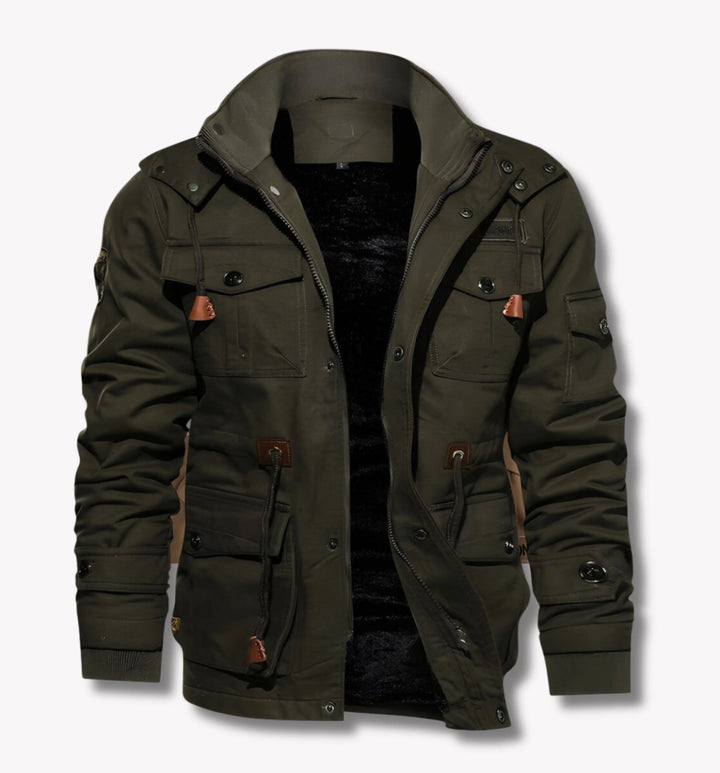 Drune | Hansen Mehrere Taschen Herrenjacke 0
