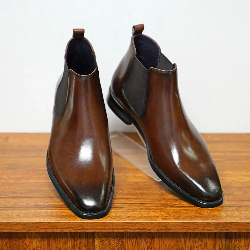 Elegante Chelsea Boots mit Orthopädischer Unterstützung und Arch Support für Herren – Komfortabel und Stilvoll 1