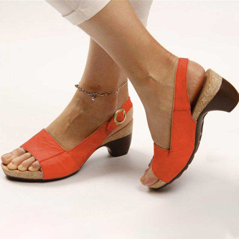 Elegante Damensandalen mit verstellbarem Riemen für den Sommer 3