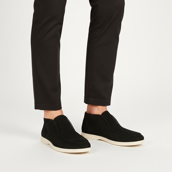 Elegante Herren Lederschuhe mit Orthopädischer Arch Support und Rutschfester Sohle 0