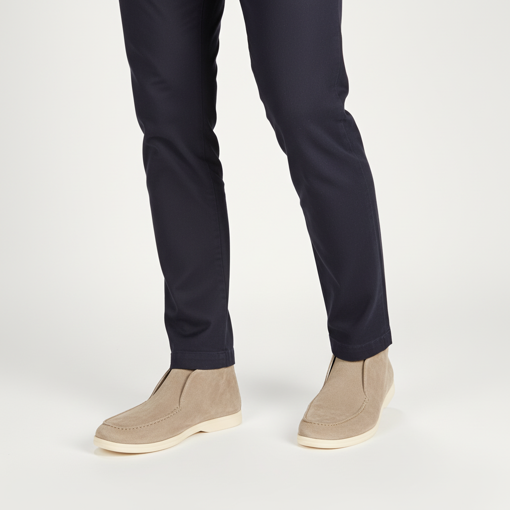 Elegante Herren Lederschuhe mit Orthopädischer Arch Support und Rutschfester Sohle 4