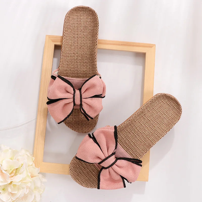Elegante Rutschfeste Sandalen mit Schleife für Damen - Bequem und Stilvoll 1