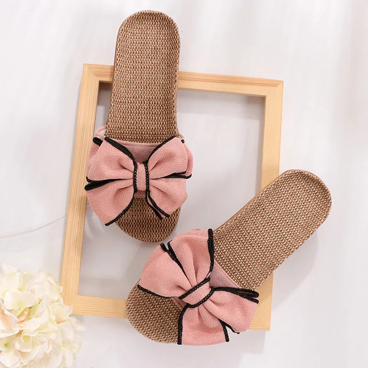 Elegante Rutschfeste Sandalen mit Schleife für Damen - Bequem und Stilvoll 1