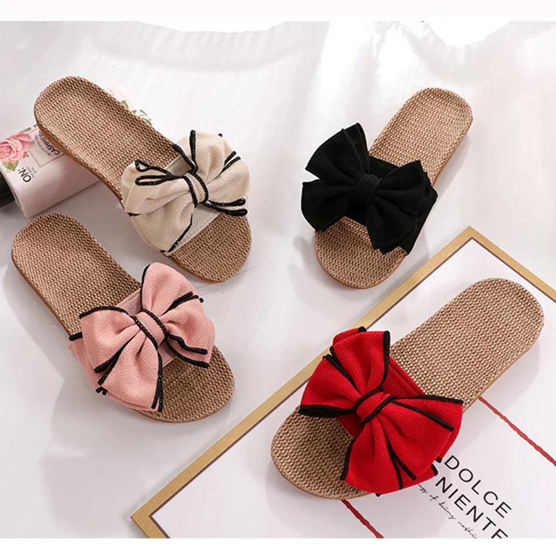 Elegante Rutschfeste Sandalen mit Schleife für Damen - Bequem und Stilvoll 2