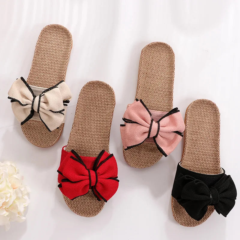 Elegante Rutschfeste Sandalen mit Schleife für Damen - Bequem und Stilvoll 3