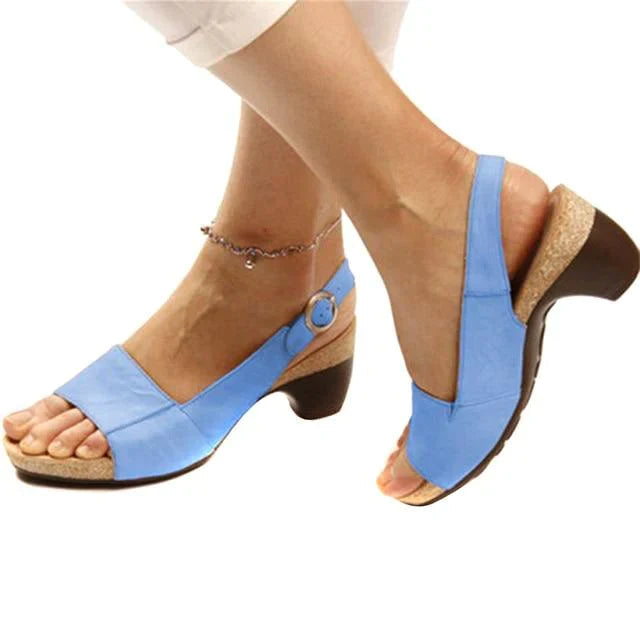 Elegante Sandaletten mit hohem Absatz für Damen - Bequem und stilvoll 6
