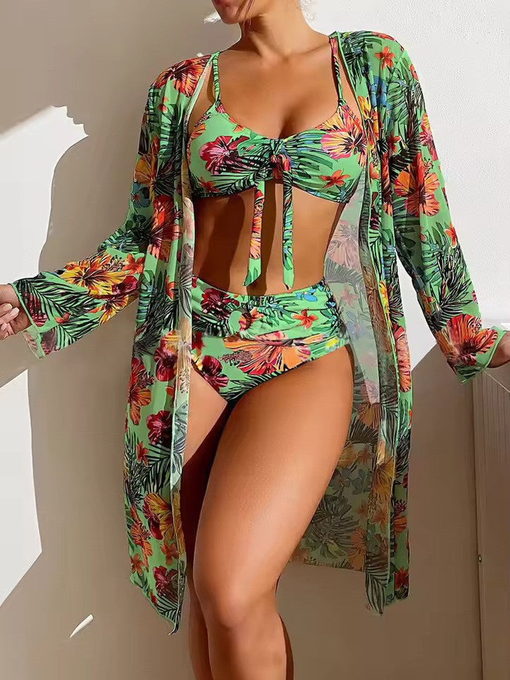 Eleganter Badeanzug Damen Zweiteilig Mit Verstellbaren Trägern – Perfekt Für Sommerliche Strandtage 11
