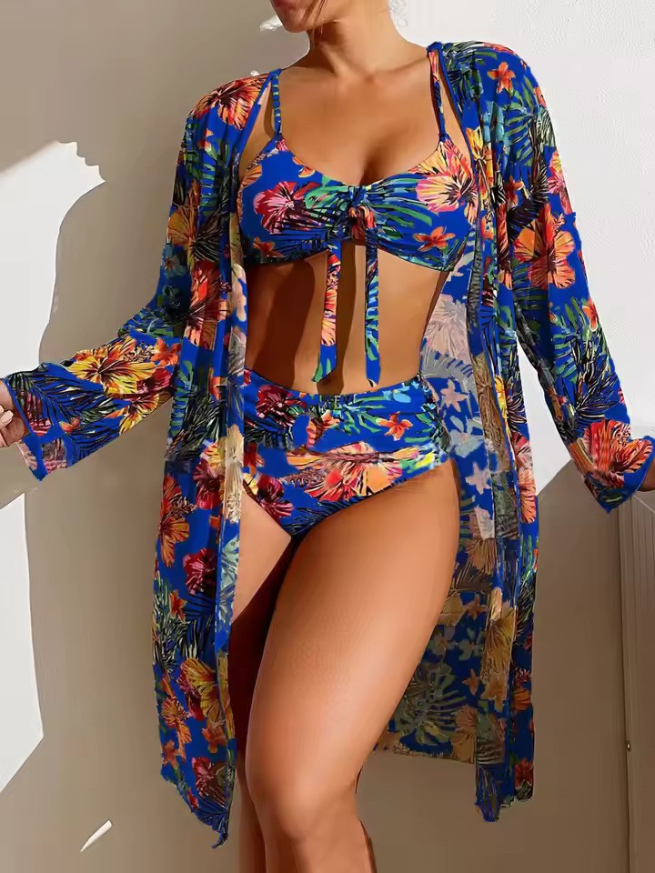 Eleganter Badeanzug Damen Zweiteilig Mit Verstellbaren Trägern – Perfekt Für Sommerliche Strandtage 12