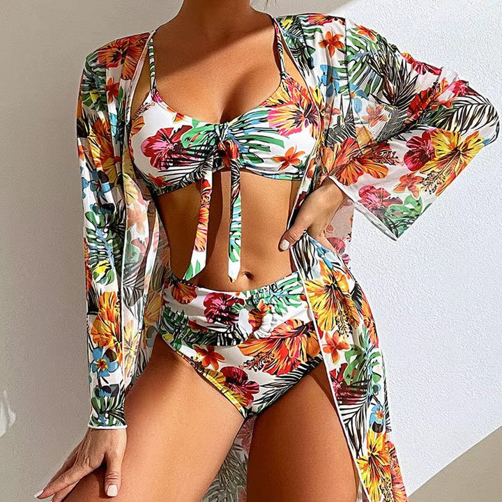 Eleganter Badeanzug Damen Zweiteilig Mit Verstellbaren Trägern – Perfekt Für Sommerliche Strandtage 4