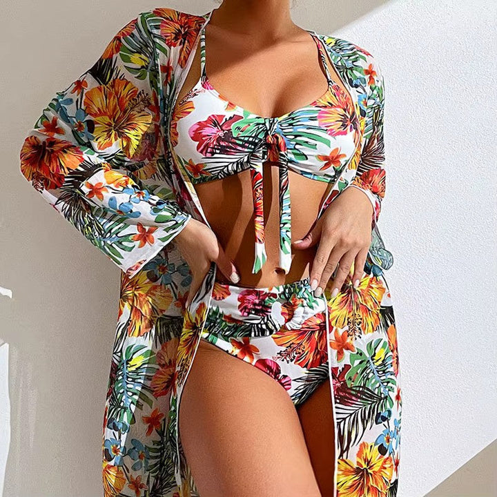 Eleganter Badeanzug Damen Zweiteilig Mit Verstellbaren Trägern – Perfekt Für Sommerliche Strandtage 5
