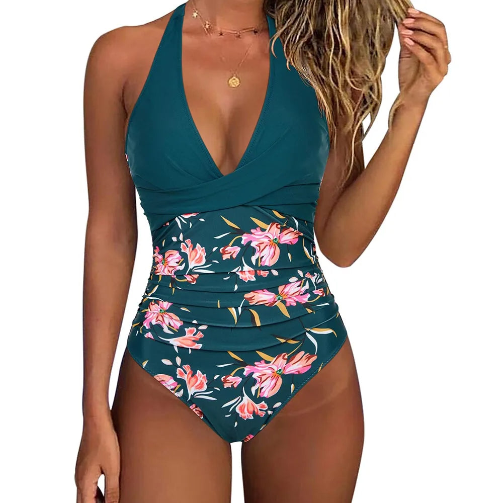 Eleganter Damen-Badeanzug mit Rüschen für Strand und Pool 8