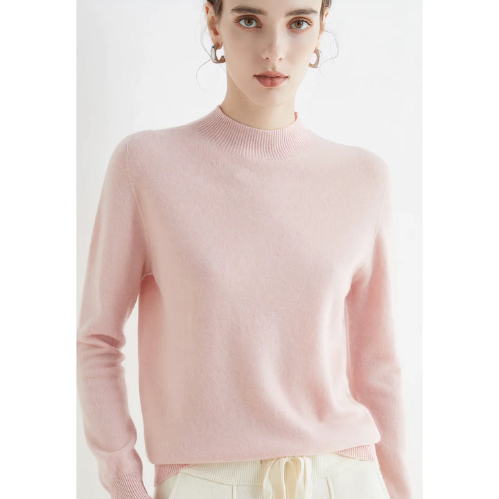 Eleganter Damenpullover mit kurzem Ausschnitt für Winter und Alltag 5