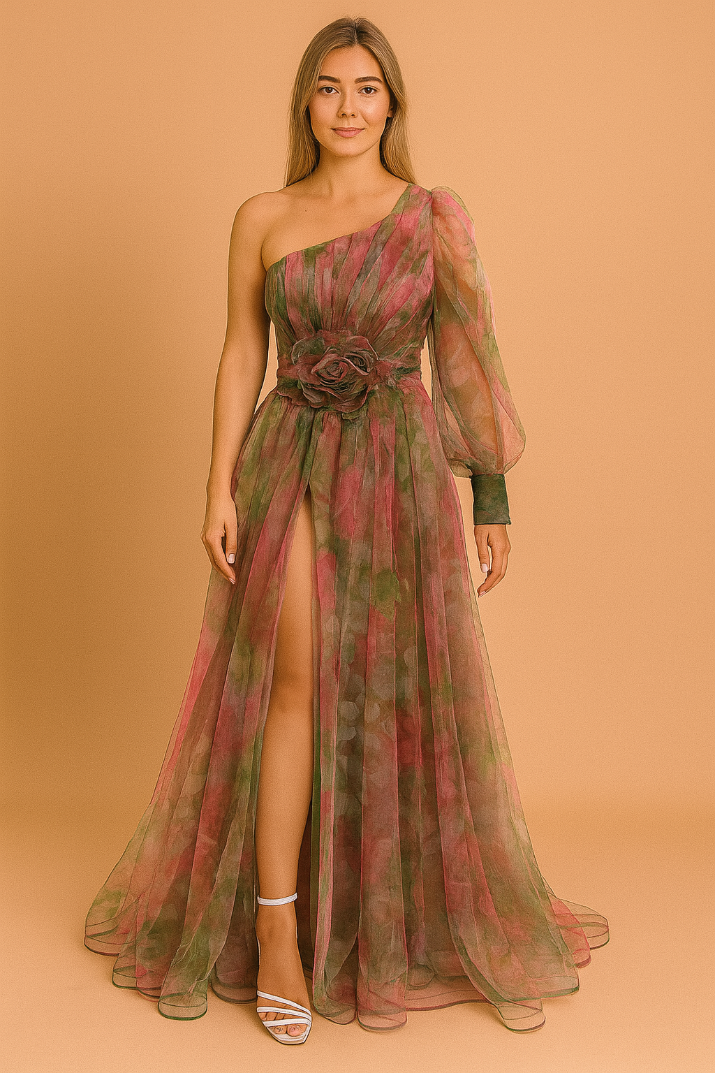 Elegantes Abendkleid Schulterfrei Für Hochzeiten Und Feste – Stilvolles Lang Kleid Für Besondere Anlässe 1