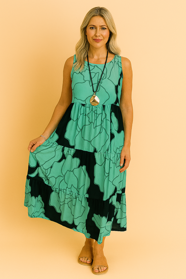 Elegantes Blumenkleid für Damen - Vielseitiges Sommerkleid mit femininer Note 3