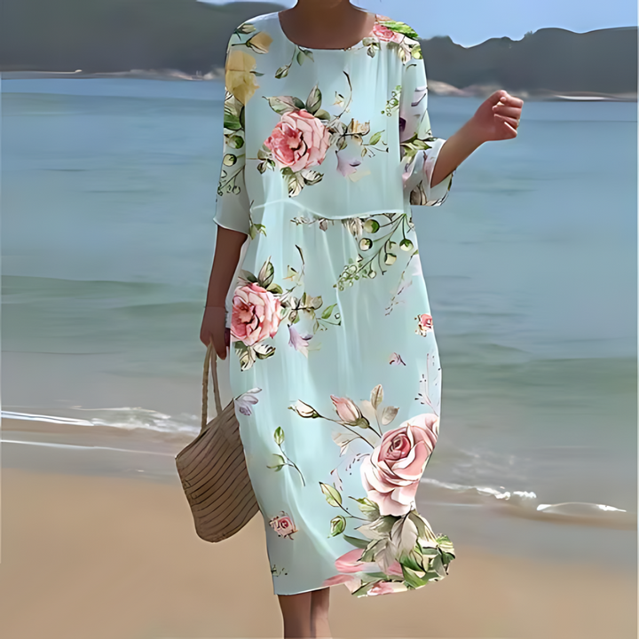 Elegantes Blumenkleid für Damen - Zeitloser Stil für jeden Anlass 0