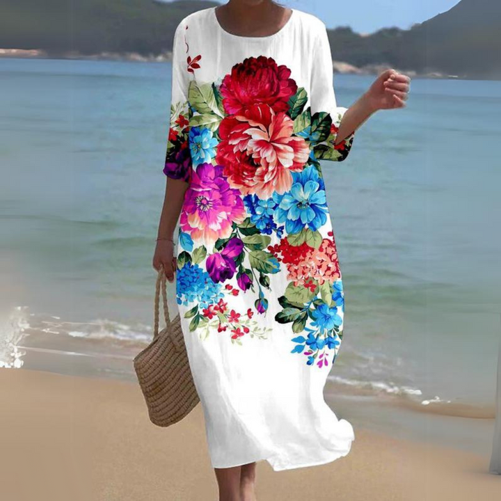 Elegantes Blumenkleid für Damen - Zeitloser Stil für jeden Anlass 3