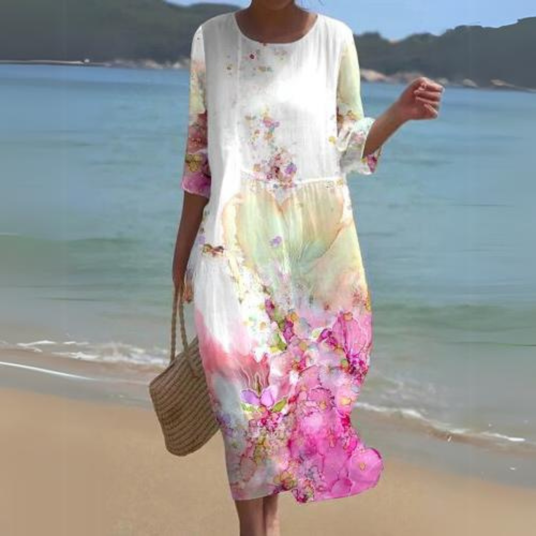 Elegantes Blumenkleid für Damen - Zeitloser Stil für jeden Anlass 4