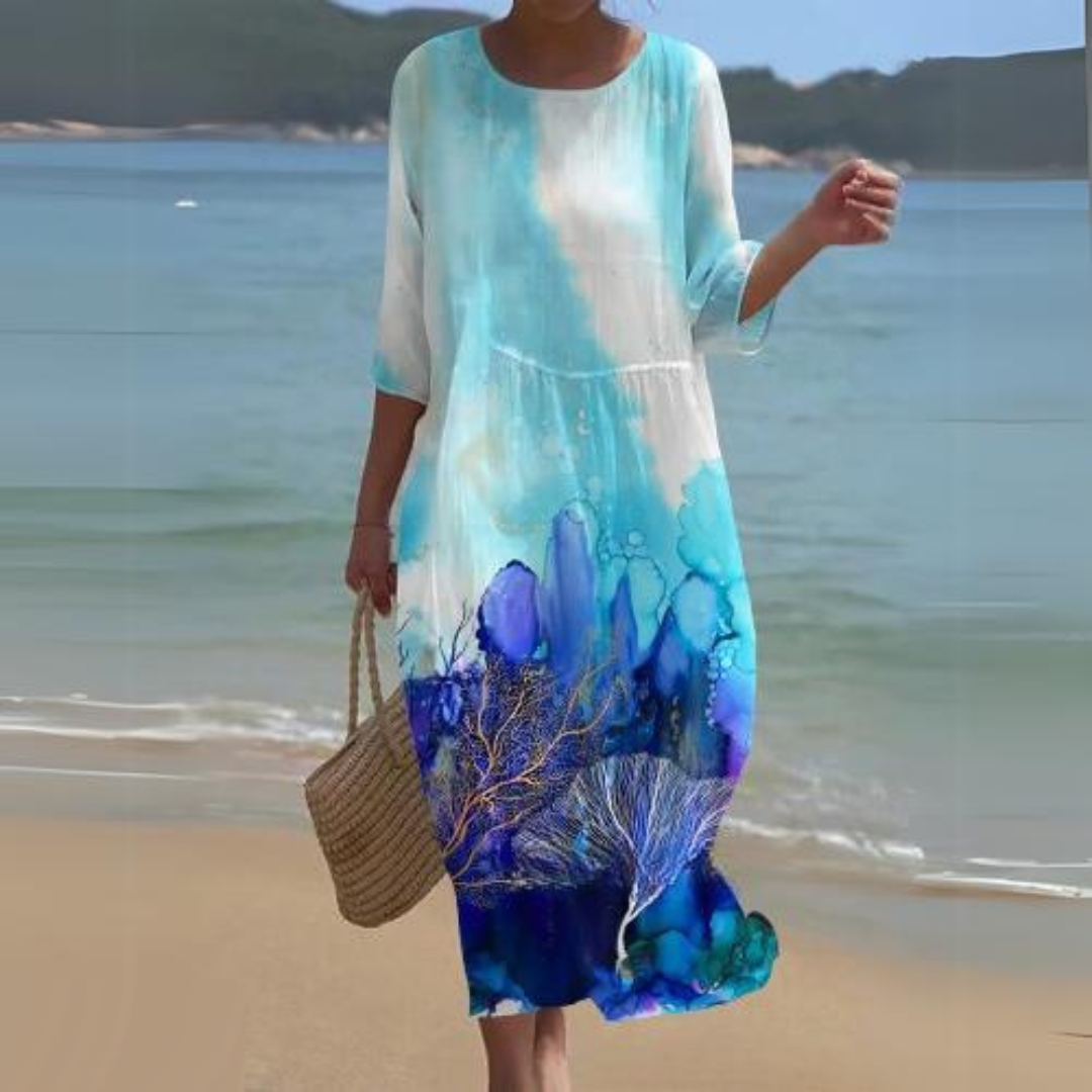Elegantes Blumenkleid für Damen - Zeitloser Stil für jeden Anlass 9