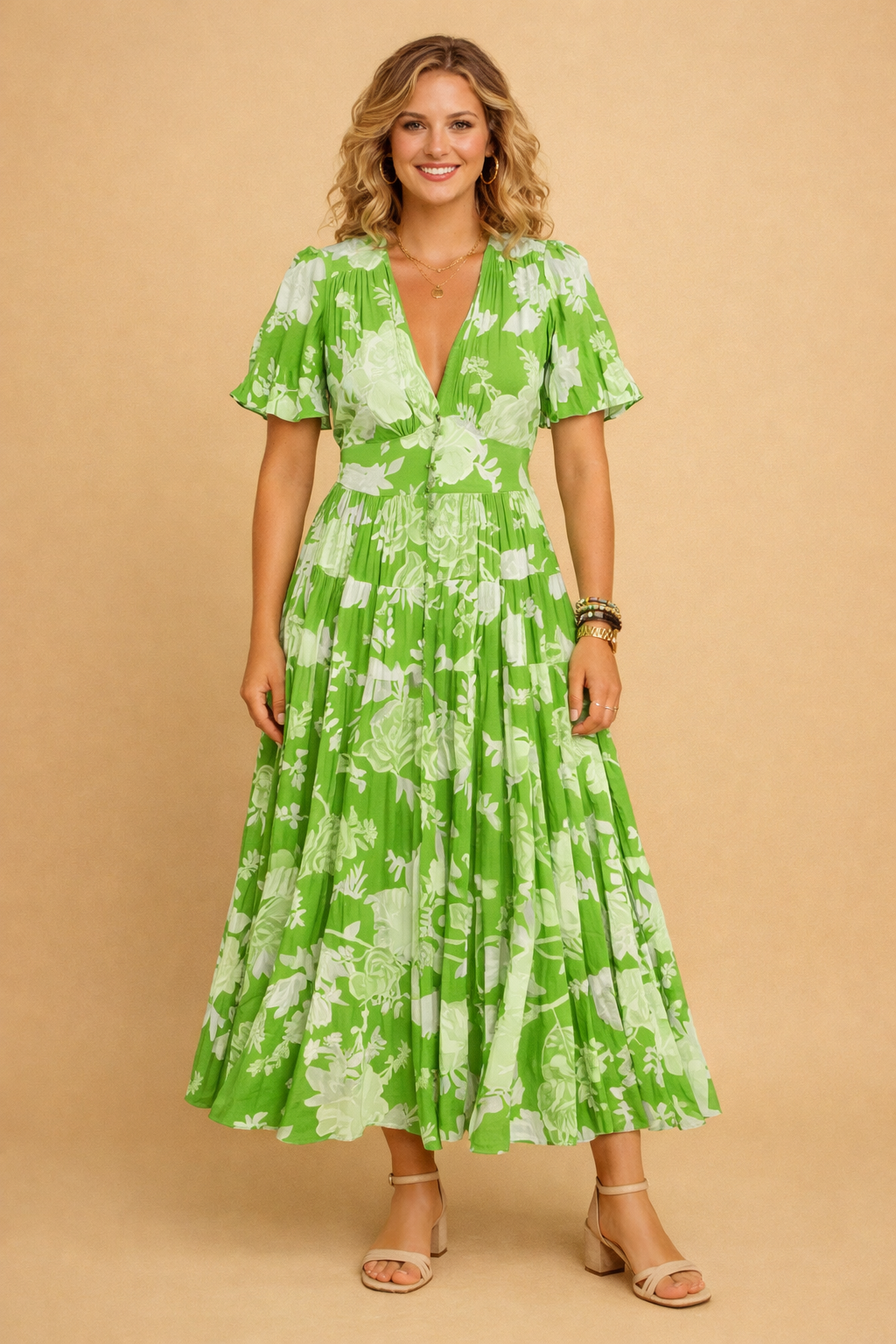 Elegantes Blumenkleid für Frauen – Zeitloses Design für jeden Anlass 2
