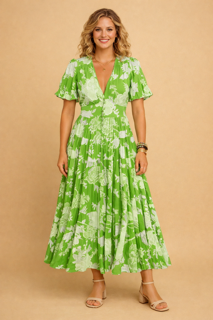 Elegantes Blumenkleid für Frauen – Zeitloses Design für jeden Anlass 2