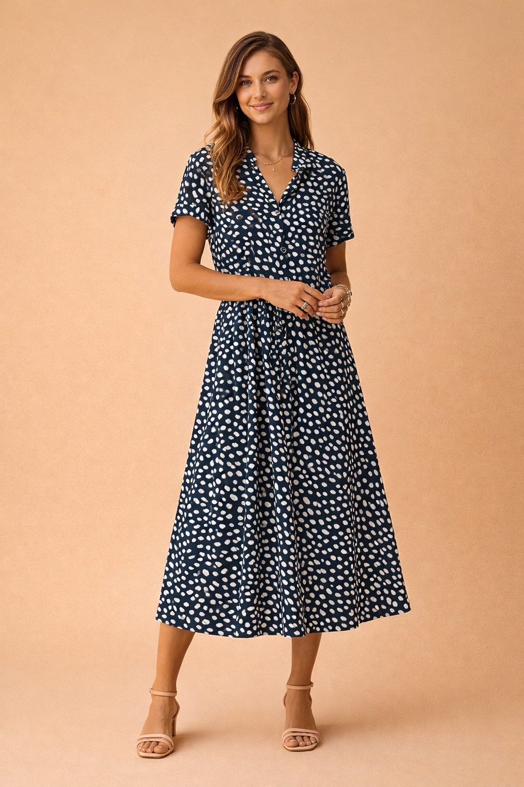 Elegantes Boho-Midikleid Damen – Stilvolles Sommerkleid im Lässigen Look für Verschiedene Anlässe 4