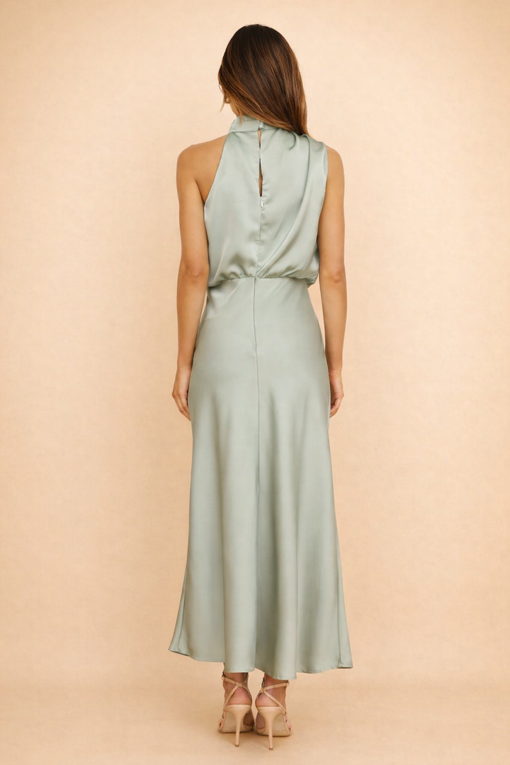 Elegantes Damen-Midikleid für besondere Anlässe | Glamouröser One-Shoulder-Stil 6