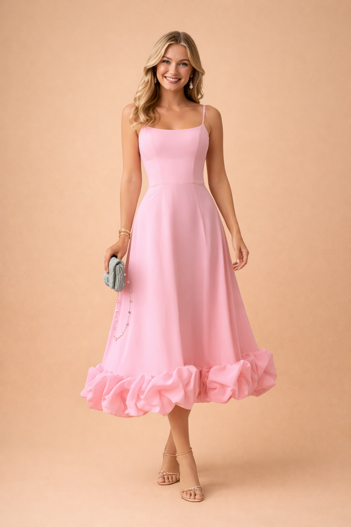 Elegantes Damen Sommerkleid im Boho-Stil für besondere Anlässe 0
