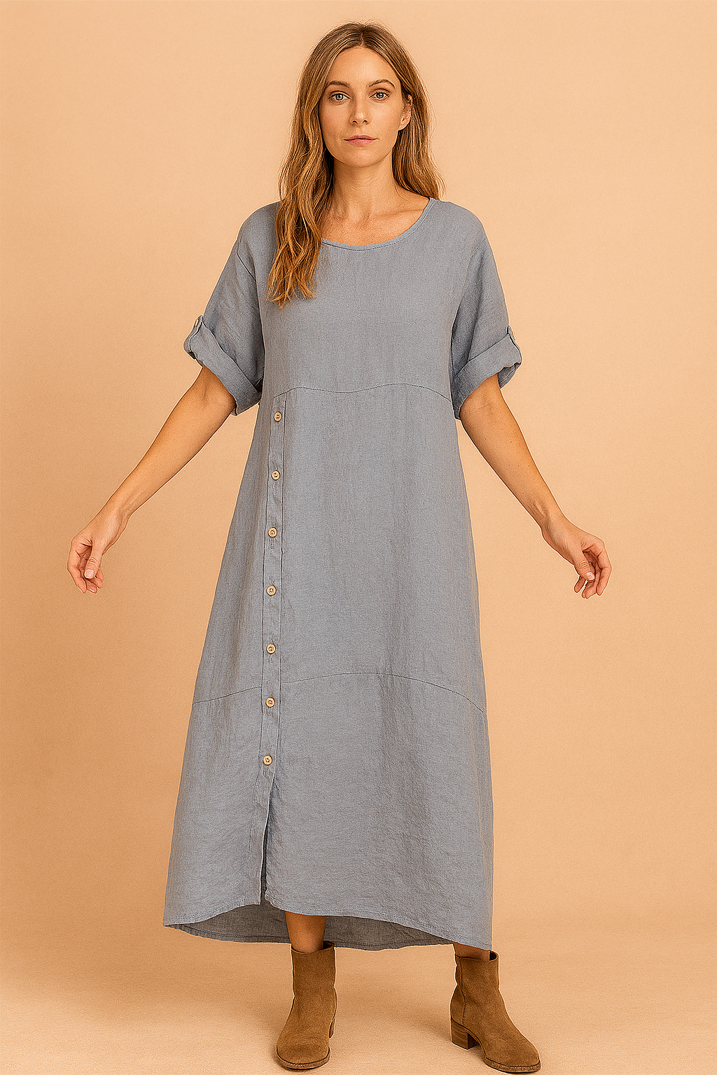 Elegantes Damenkleid Lang – Vielseitig & Bequem für Sommer – Stilvolle Kleider für Damen 5