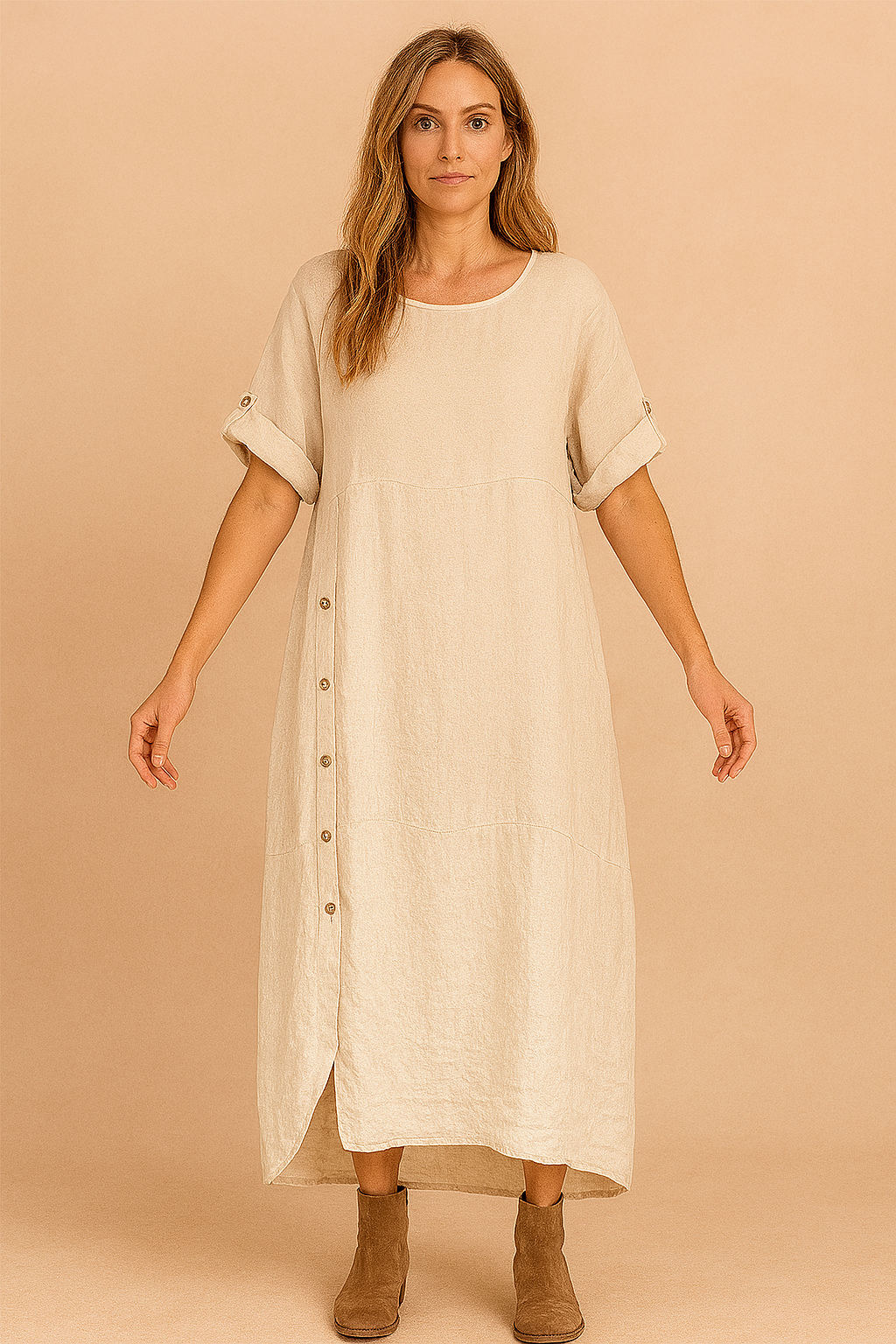 Elegantes Damenkleid Lang – Vielseitig & Bequem für Sommer – Stilvolle Kleider für Damen 6