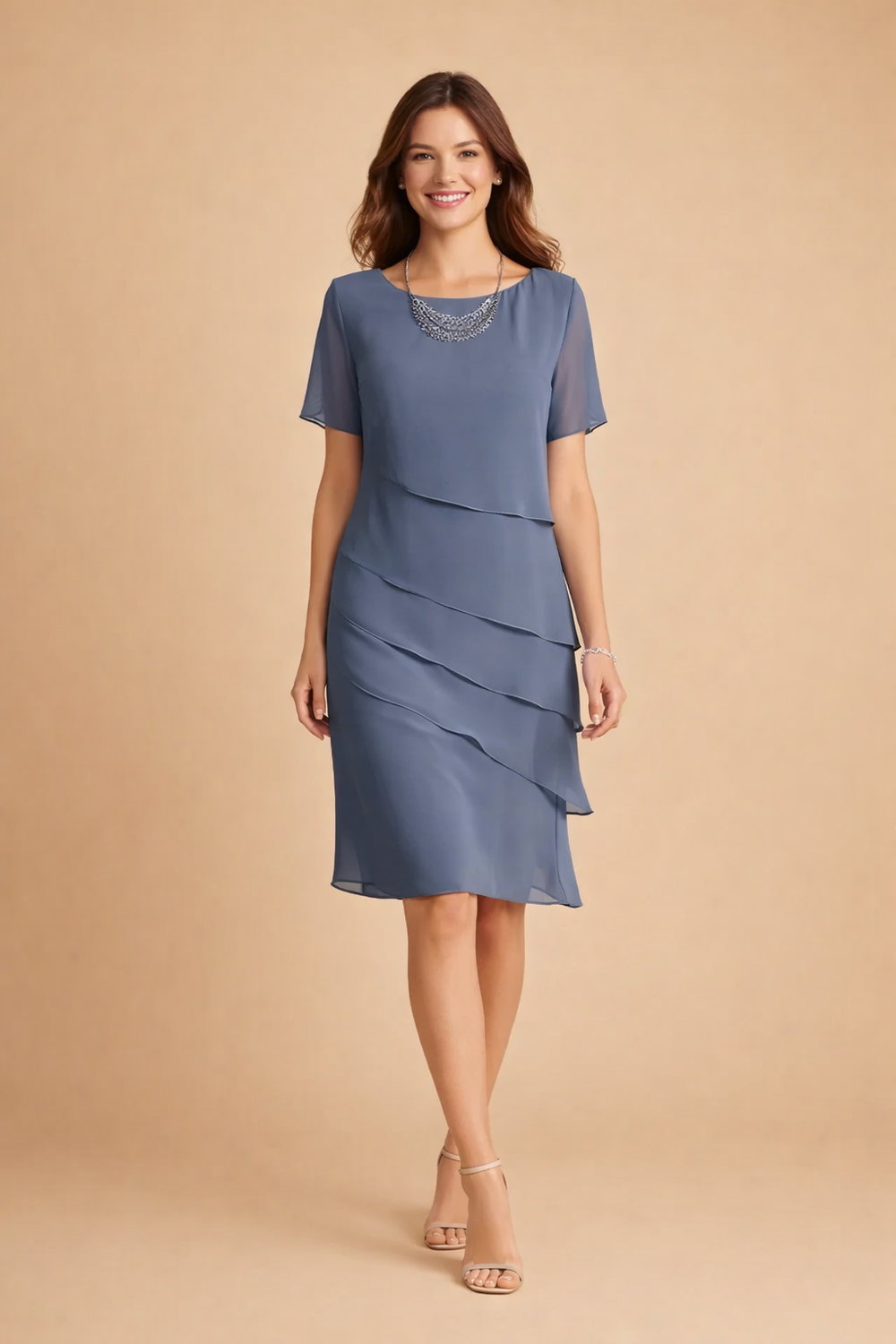 Elegantes Damenkleid – Festliche Kleider für Frühling und Sommer, Vielseitig und Stilvoll für Jeden Anlass 1