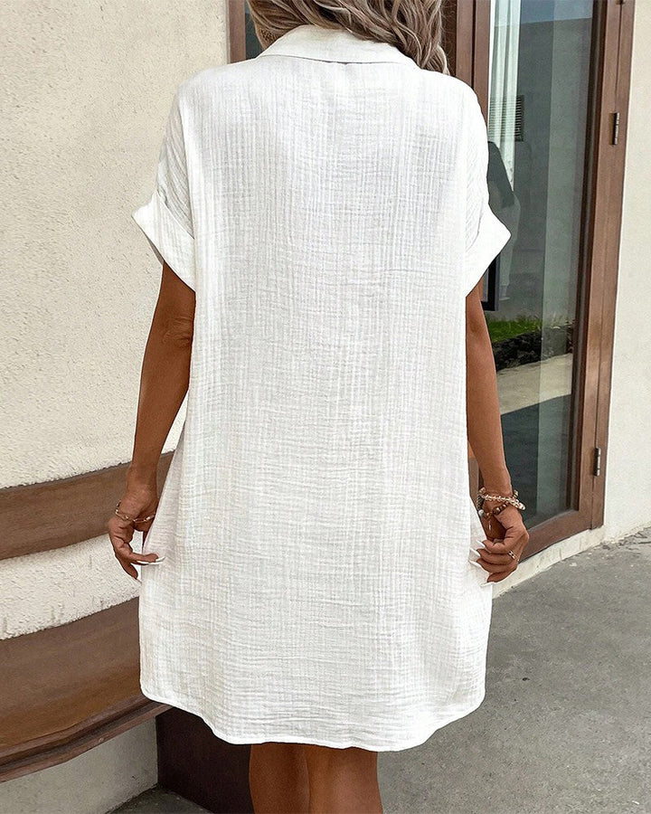Elegantes Damenkleid – Stilvolles Sommerkleid für Warme Tage, Bequemer Schnitt, Vielseitig für Jeden Anlass 8