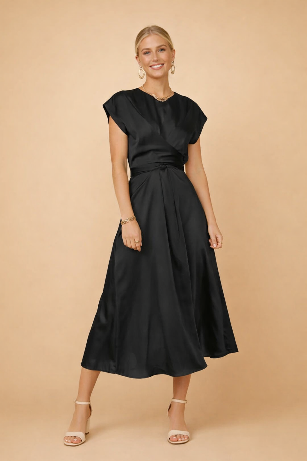 Elegantes Damenkleid für Festliche Anlässe – Hochzeitsgast Kleid mit Schickem Design und Femininer Passform 2