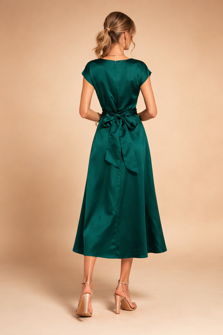 Elegantes Damenkleid für Festliche Anlässe – Hochzeitsgast Kleid mit Schickem Design und Femininer Passform 5