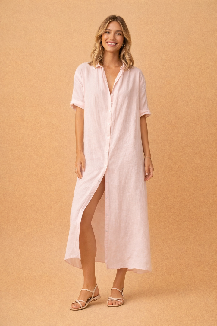 Elegantes Frühlingskleid für Frauen – Leichtes, luftiges Design für warme Tage 0