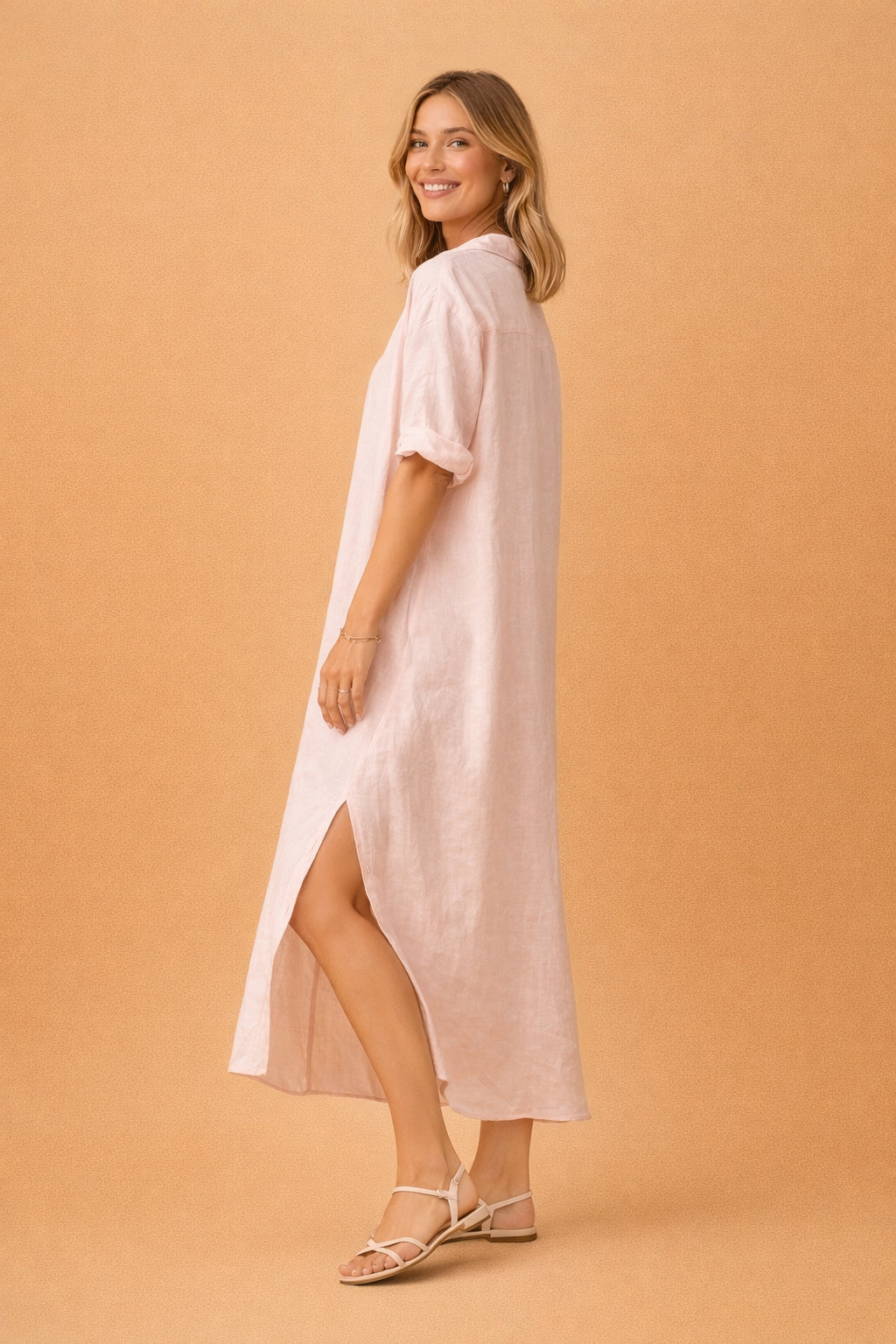 Elegantes Frühlingskleid für Frauen – Leichtes, luftiges Design für warme Tage 3