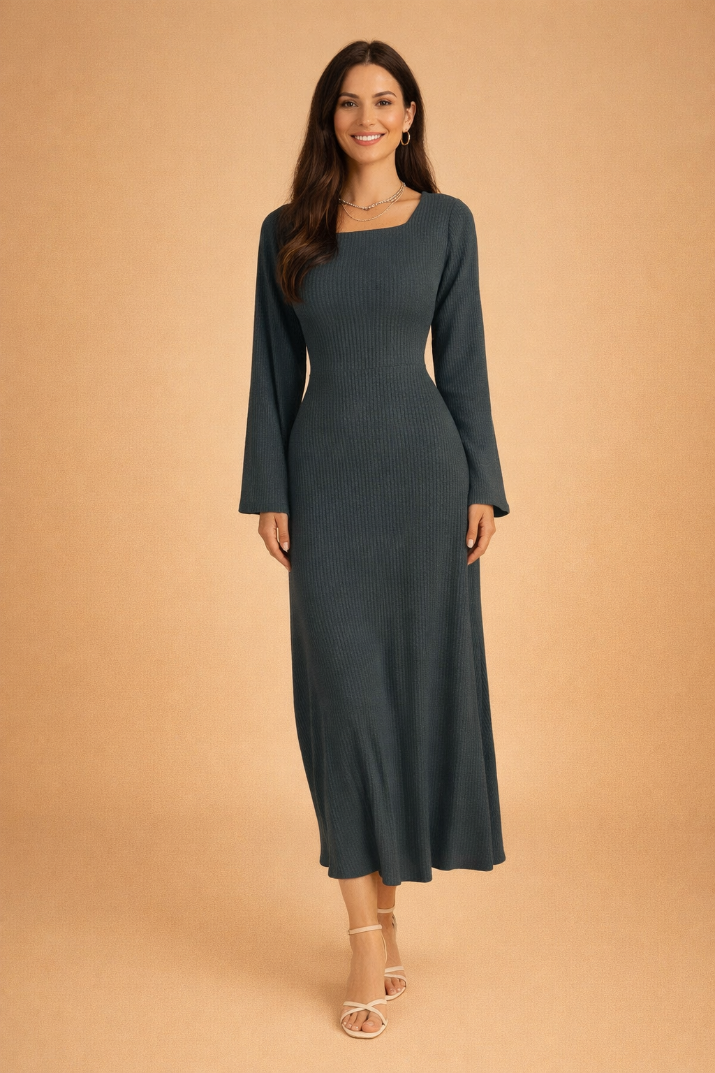 Elegantes Langarmkleid für Frauen – Zeitloses Design für jeden Anlass 2