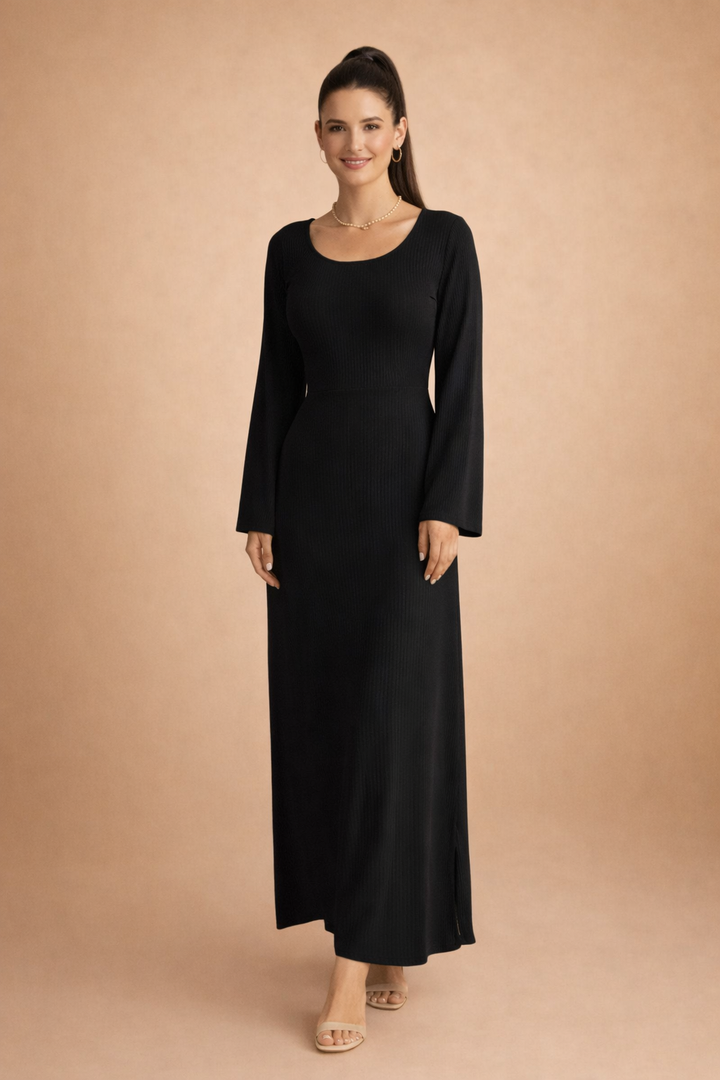 Elegantes Langarmkleid für Frauen – Zeitloses Design für jeden Anlass 3