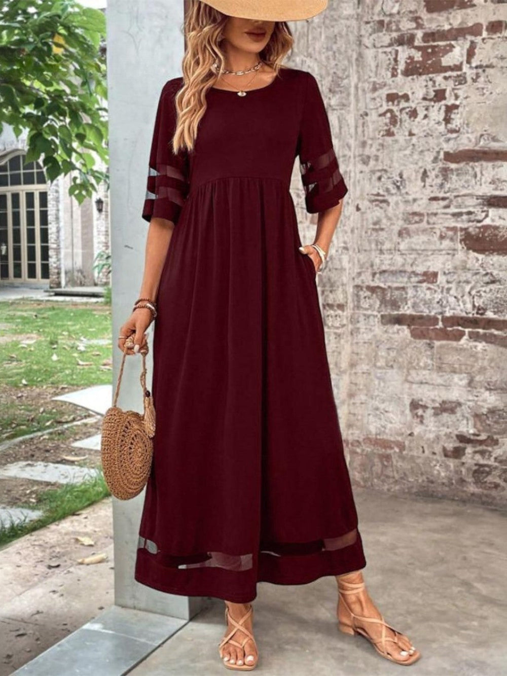 Elegantes Maxi-Sommerkleid für Frauen – stilvoll und vielseitig für warme Tage 1